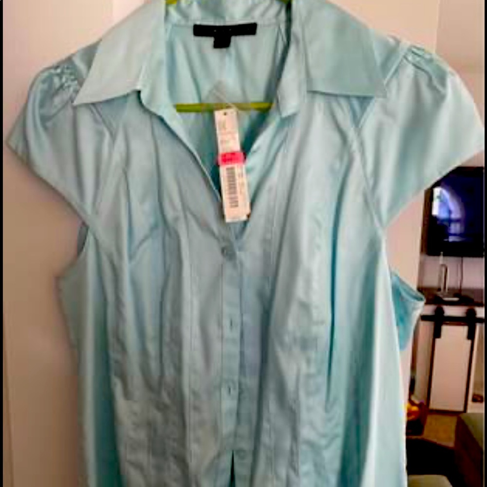 Antonio Melani Pale Blue Large Top